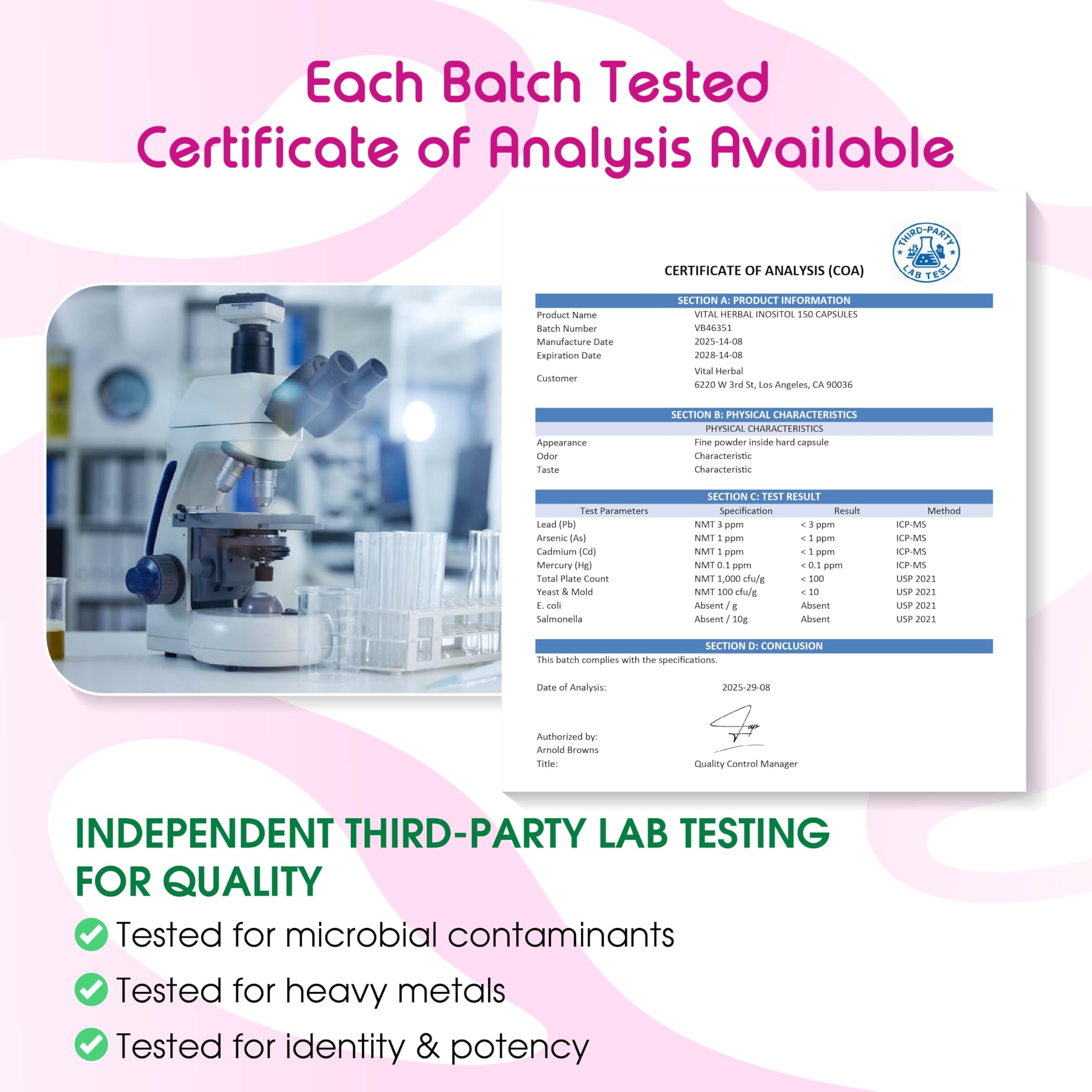 Liposomal Inositol with Berberine, Chasteberry & Ashwagandha – Supports Women’s Wellness, Hormone Balance & Metabolism – 150 Capsules – Made in The USA