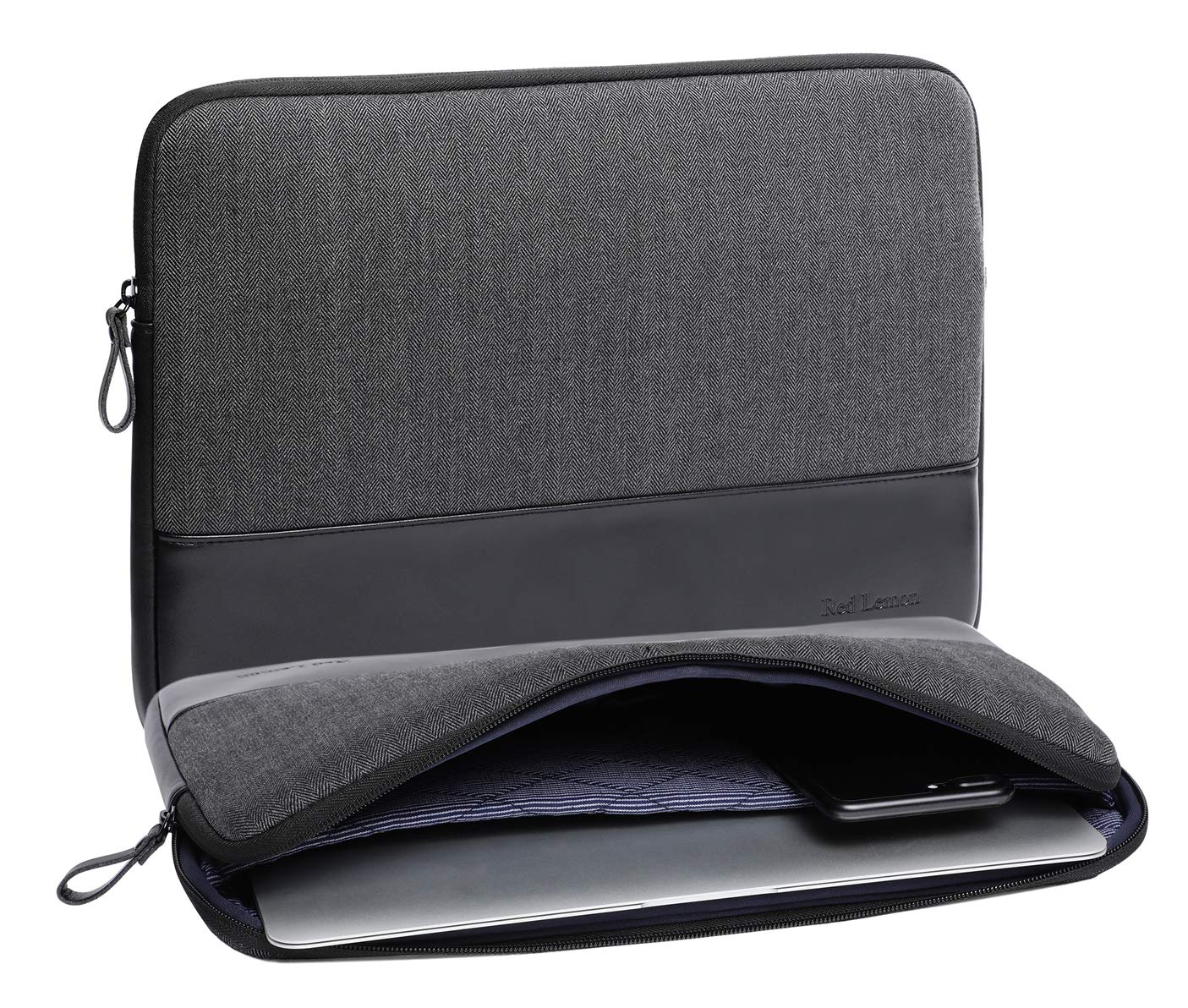 Red Lemon Premium London Executive Sleeve Exclusive Designed for 15.4" MacBook Air -Black (B07MBGMW68) Amazon Price History, Amazon Price Tracker