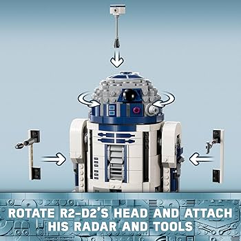 Amazon.com: LEGO Star Wars R2-D2 Building Toy Set - Play or