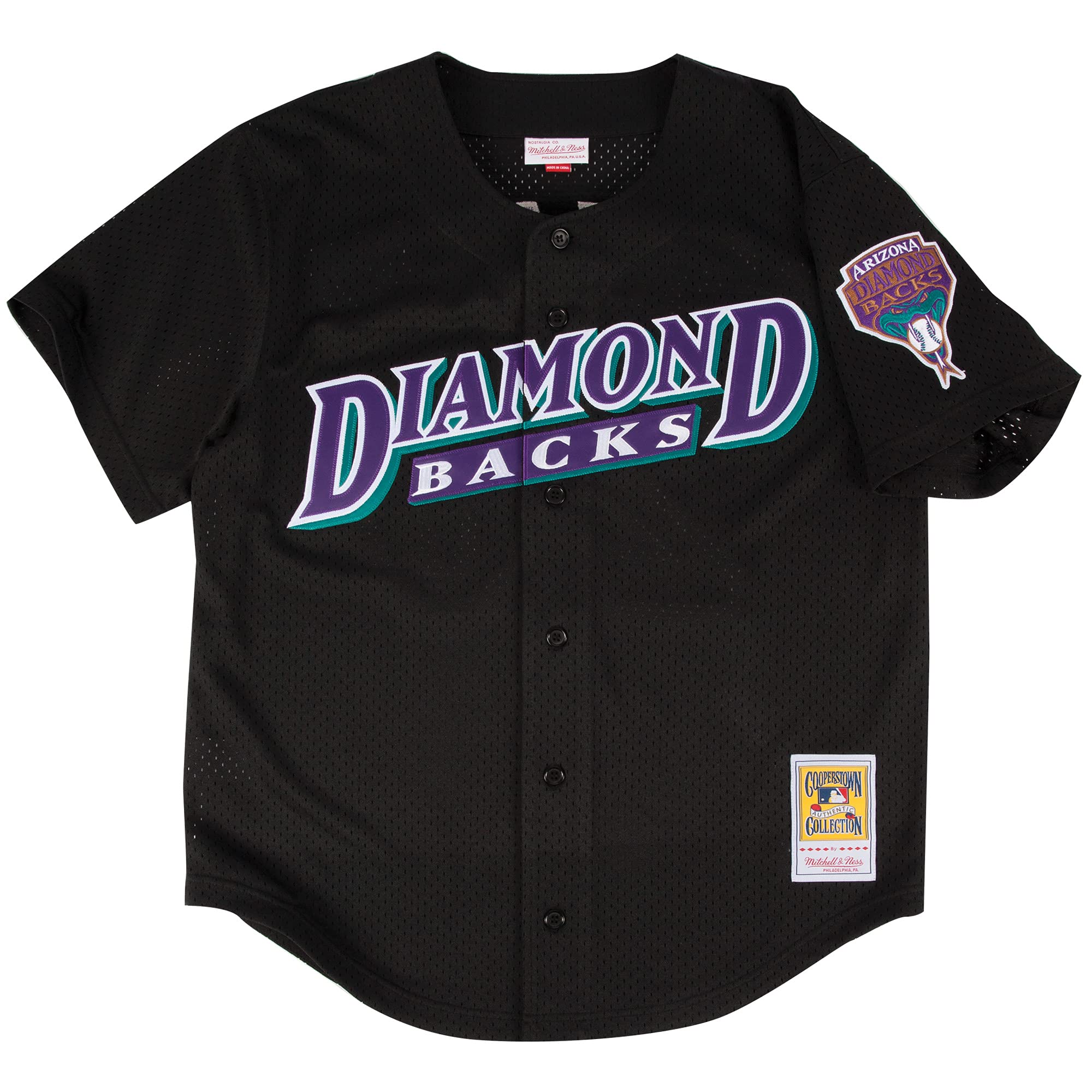 MLB Authentic BP Jersey Diamondbacks 99 LUIS Gonzalez L Black