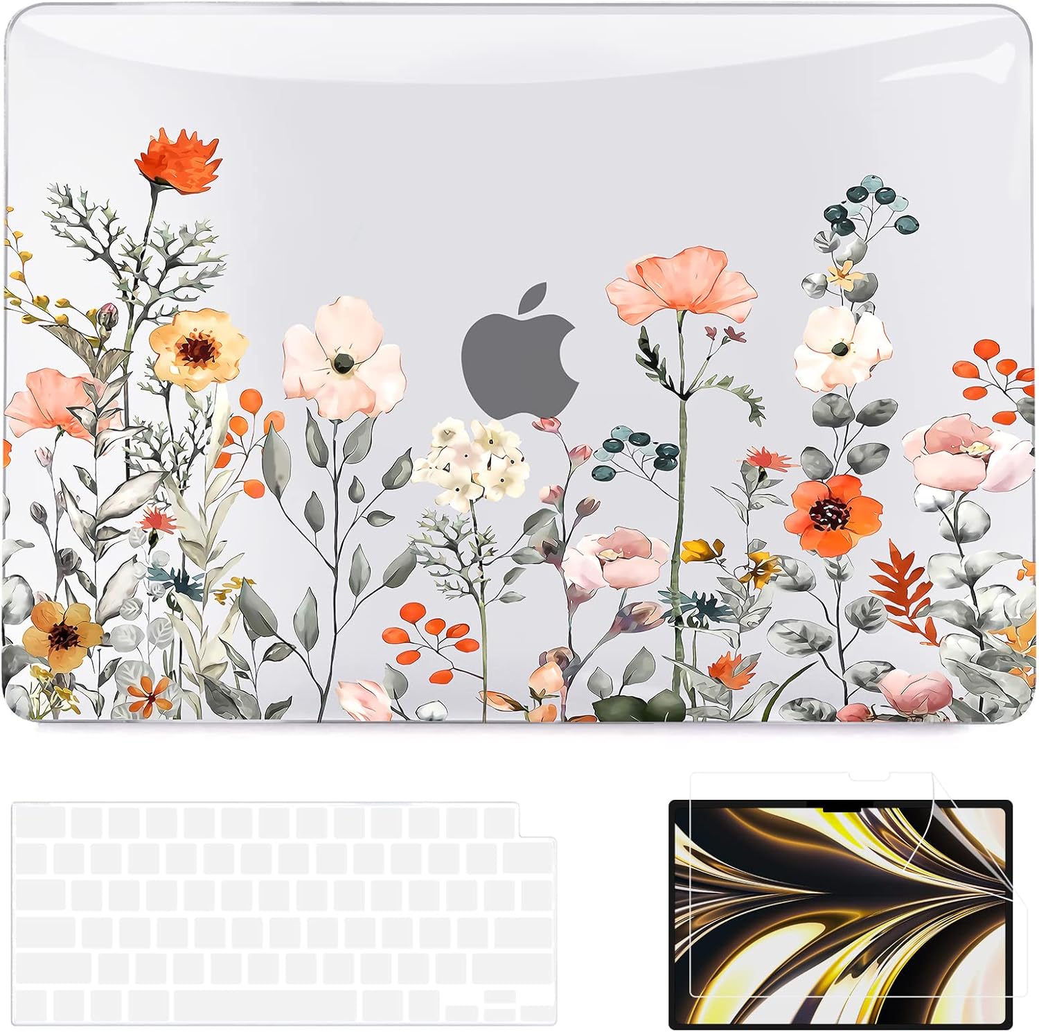 B BELK Compatible with MacBook Air 13.6 inch Case 2022