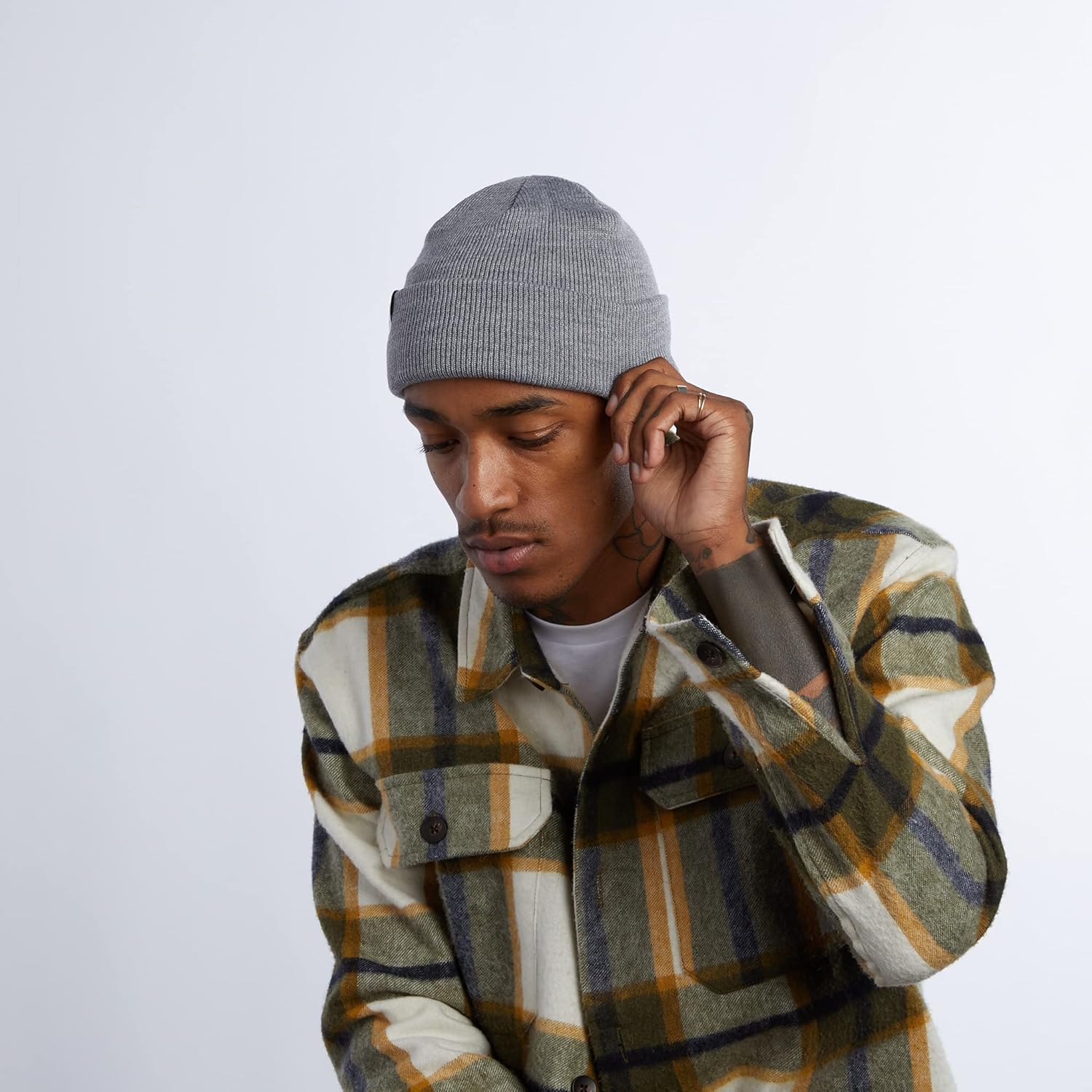 Coal Uniform Low Knit Cuff Beanie | Shallow Fisherman Trawler Cap Unisex - Image 4