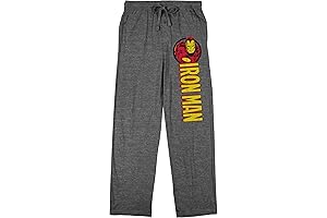 Marvel Comics Iron Man Men's Graphite Heather Sleep Pajamas