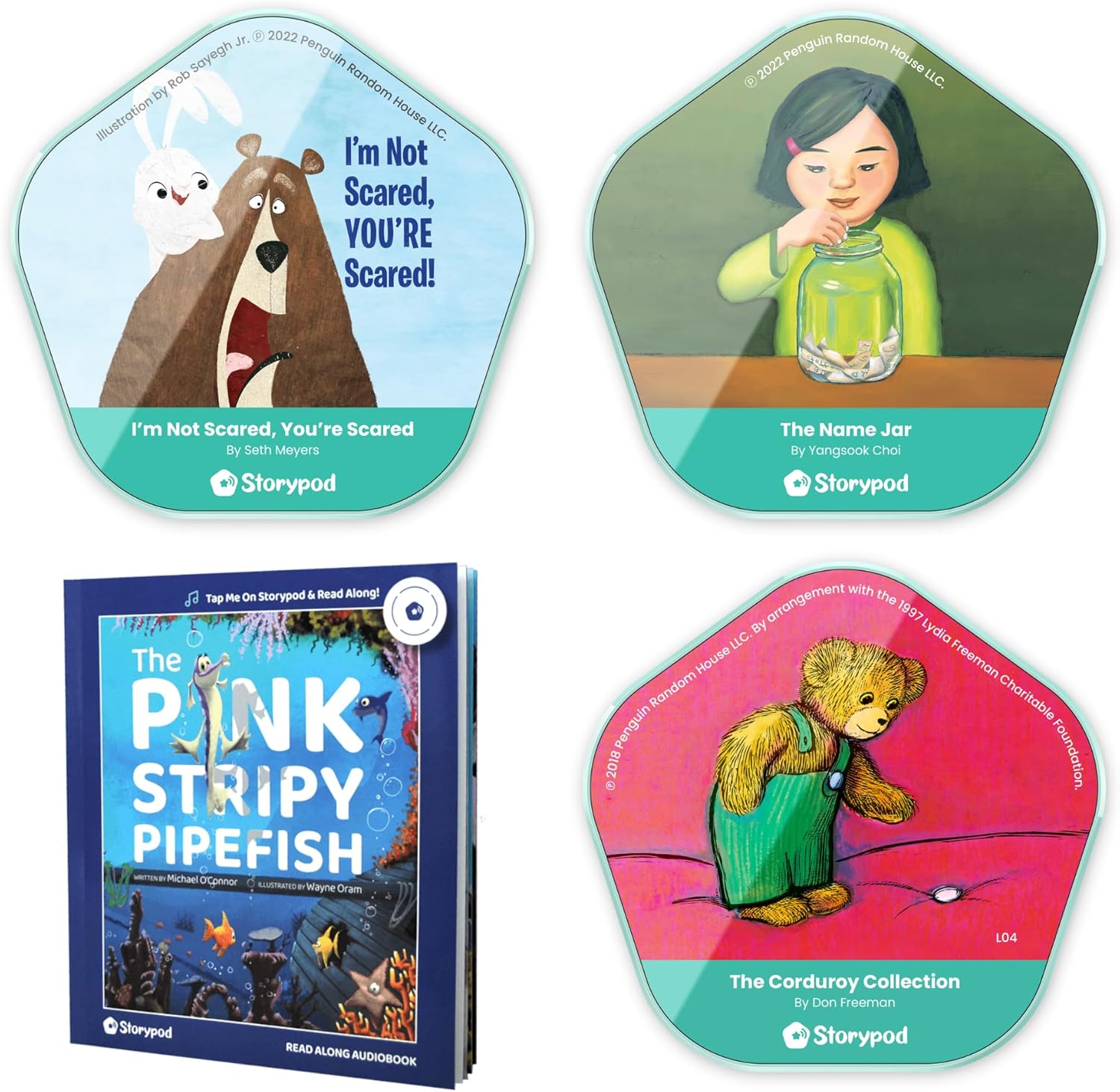 Storypod | Emotions Bundle | Audio Content for The Storypod Screen Free Audio Learning System for Preschoolers | SEL Audio Learning & Interactive Fun