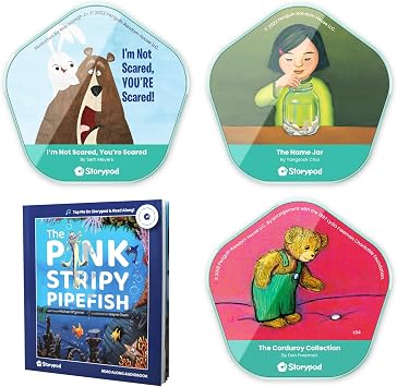 Storypod | Emotions Bundle | Audio Content for The Storypod Screen Free Audio Learning System for Preschoolers | SEL Audio Learning & Interactive Fun
