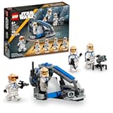 Star Wars 332nd Ahsoka’s Clone Trooper Battle Pack 75359 Building Toy Set with 4 Star Wars Figures Including Clone Captain Vaughn, Star Wars Toy for Kids Ages 6-8 or any Fan of The Clone Wars