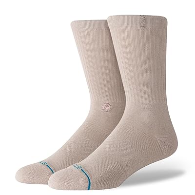 Stance Shelter Crew Cut Socks Shoes String Grey