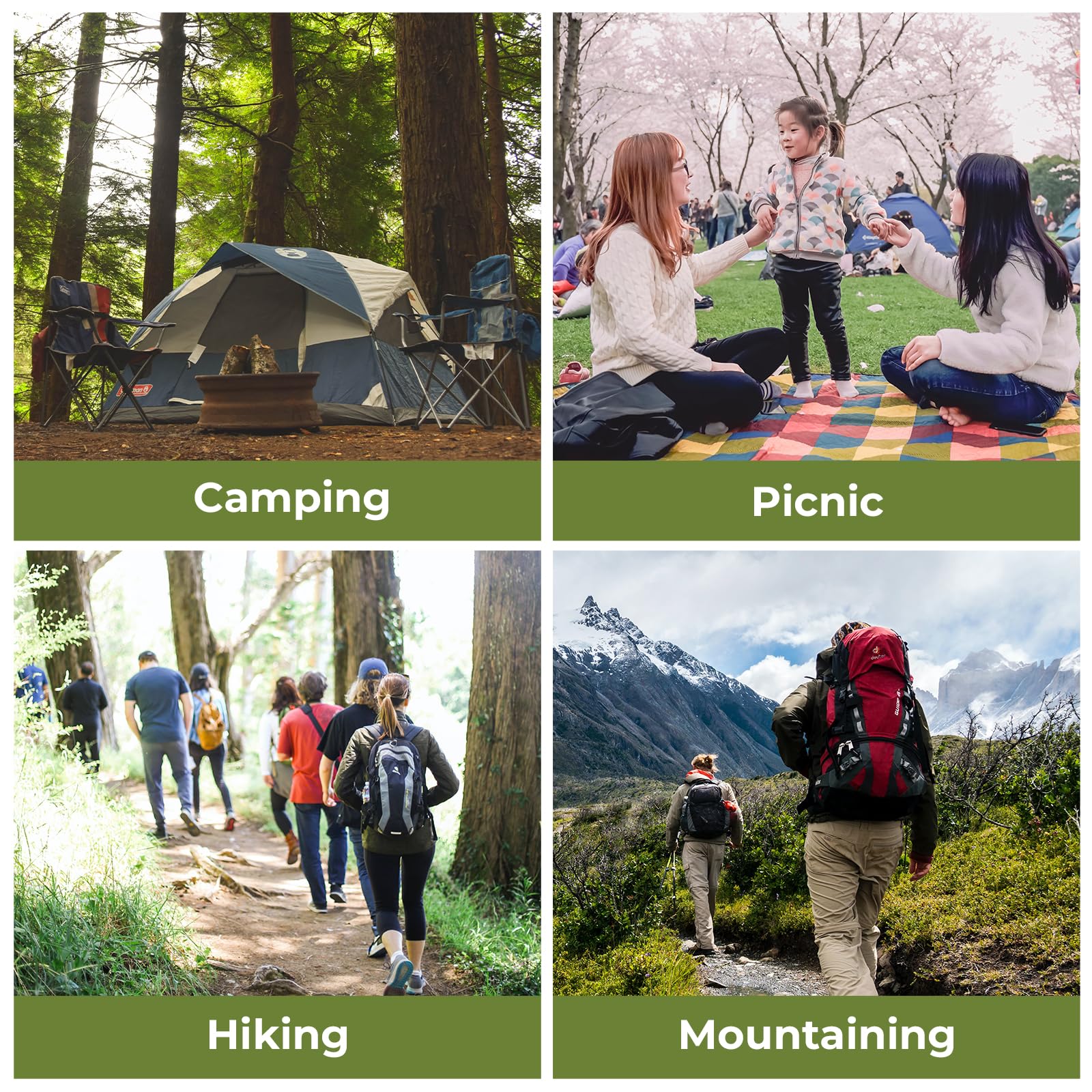 Camping Kochgeschirr Set, Topf 1,5 L und Teekessel 1,1 L | Kompaktes Platzsparend Stapelbar für Camping, Wandern, Outdoor Küche, Edelstahl