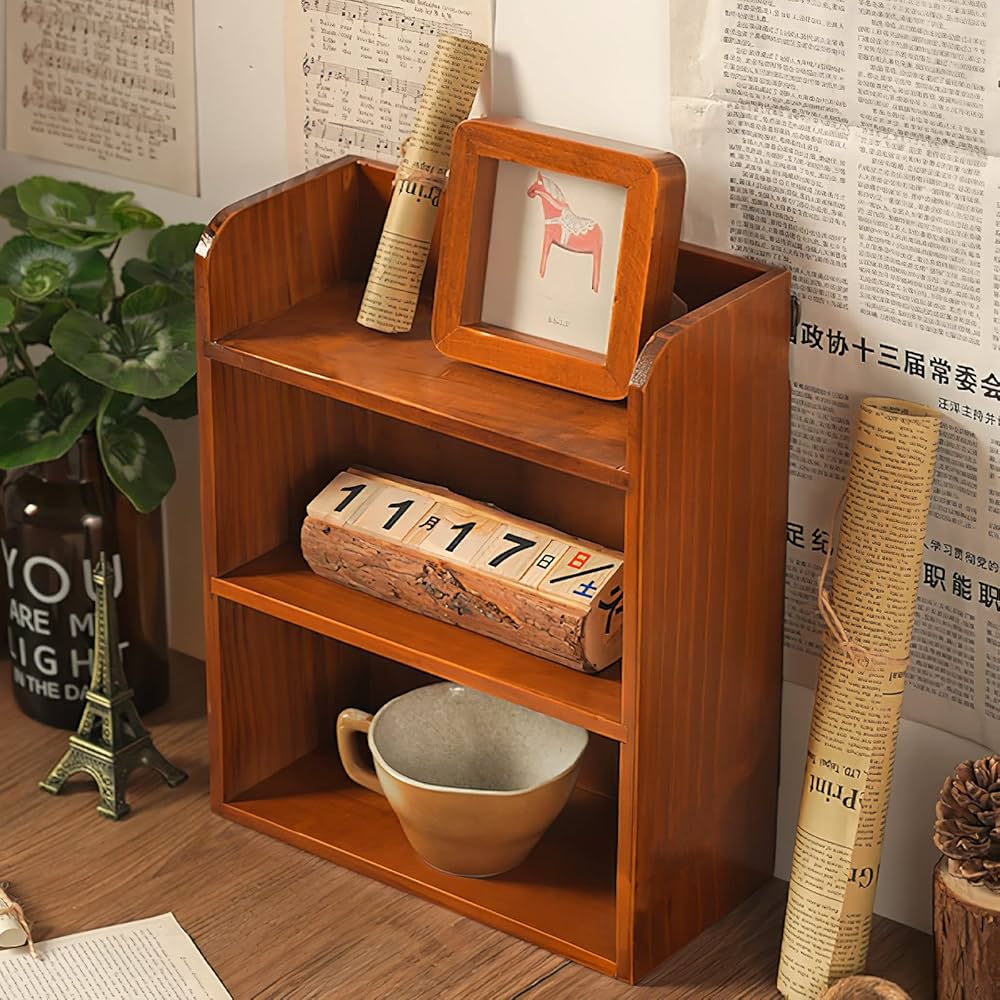 置物 #50s60sMichelindollwithvintagesweatshirt Jotsport Wall Floating Shelves 3 Tier Wood Vintage Display