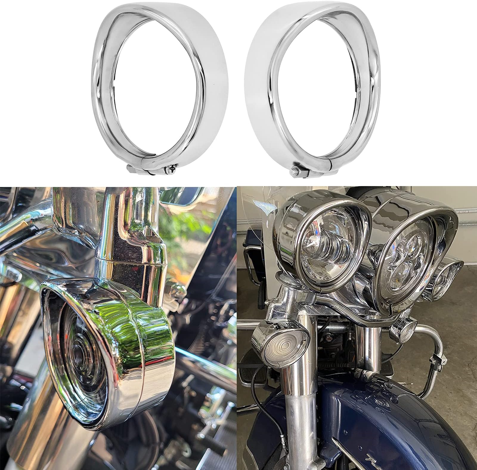 HCmotorku Motorcycle Bullet Smoked Turn Signals Lens Cover