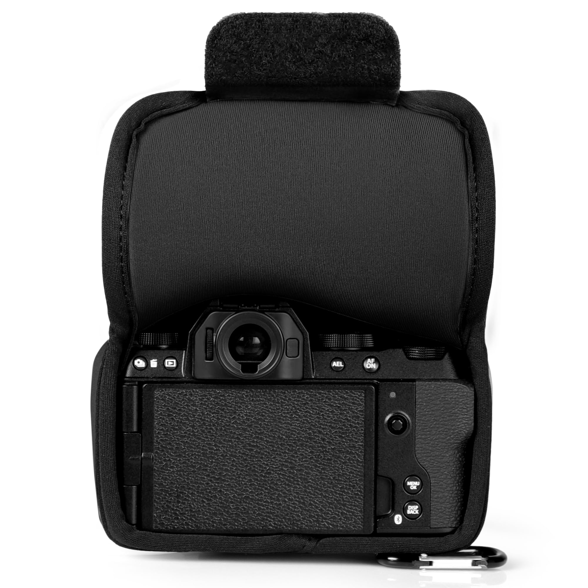 MegaGear - Neoprenowy Pokrowiec Ochronny na Aparat Fujifilm X-S20 (18-55mm) - Czarny (Black), pokrowiec na aparat, Jednolity