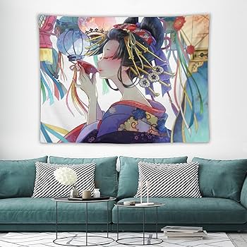 らいおんくま★カラーの花 タペストリー　壁掛け装飾 Amazon.co.jp: 小鞠 知花 温水 佳樹 タペストリー 壁掛け 装飾品