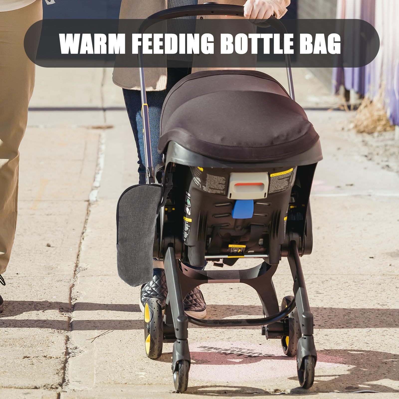 ifundom 3juegos Bolsa Térmica para Biberones Aislante y Portátil para Bebés Mantiene La Leche Caliente Accesorios para Cochecito
