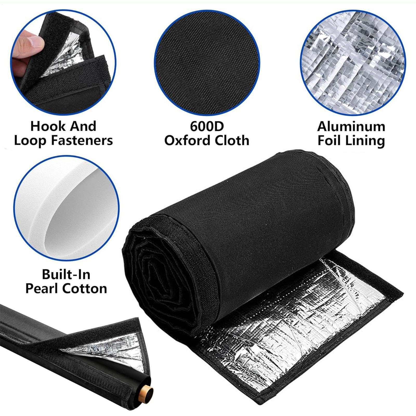Funda protectora - de cobre para tubería de aire acondicionado, funda aislante para tubería de aire acondicionado | Funda protectora resistente a la intemperie con forro de espuma duradero