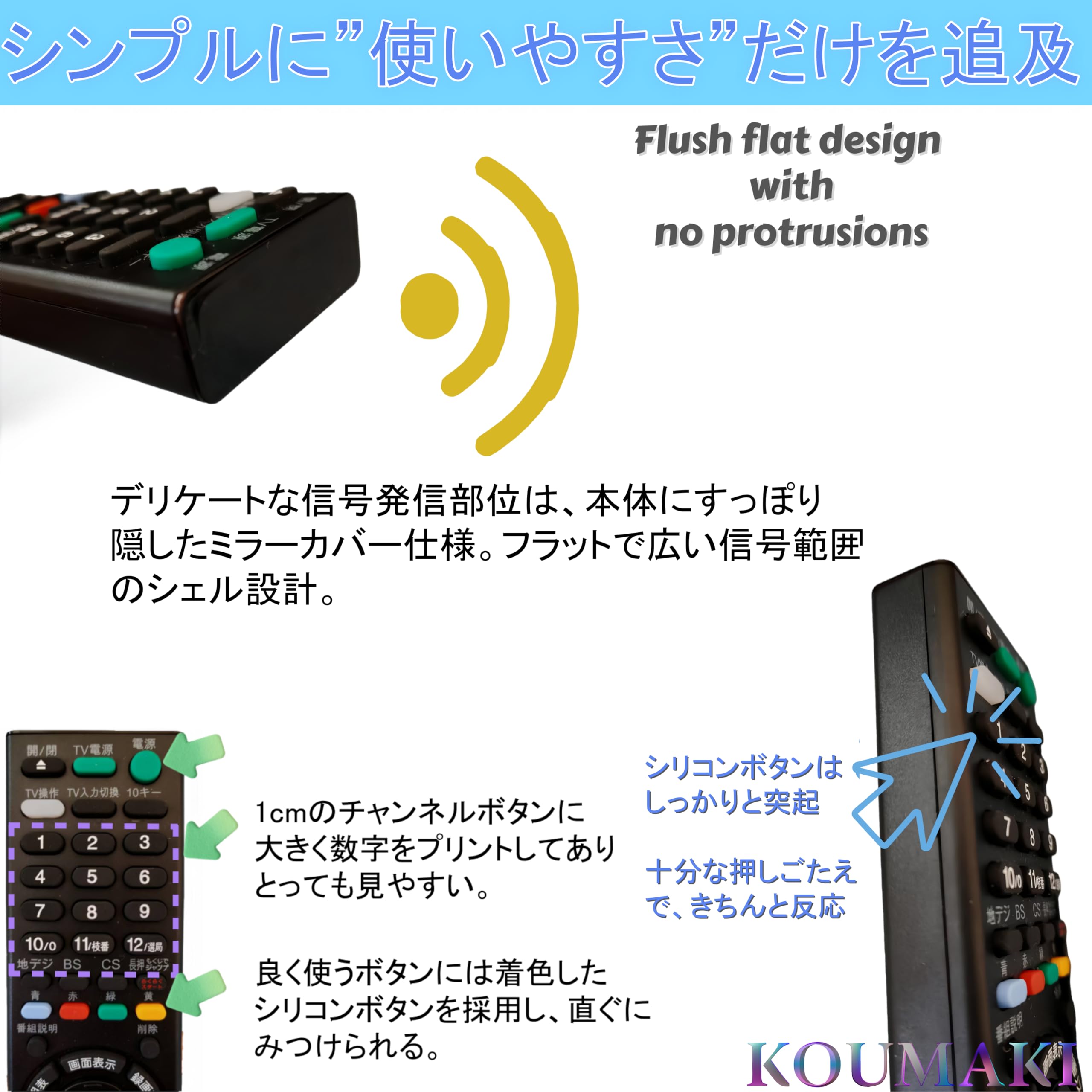 Amazon | 【互換性リモコン】 ソニー製のブルーレイレコーダー用 RMT