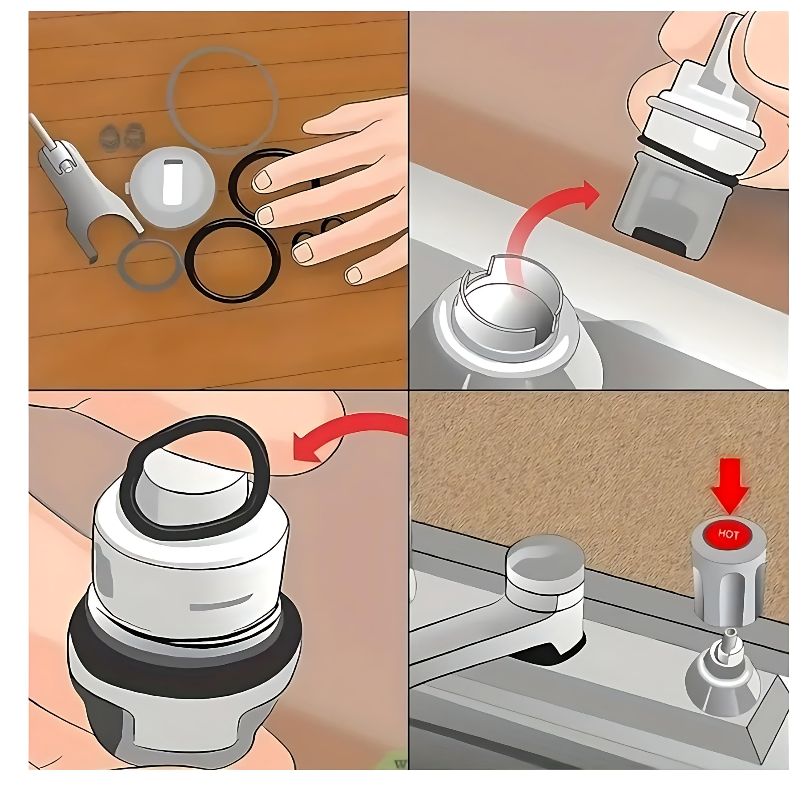 Assortimento O-Ring In Gomma Nitrile 270 Pezzi – 18 Misure, Guarnizioni Resistenti A Olio E UV, Kit Riparazione Auto