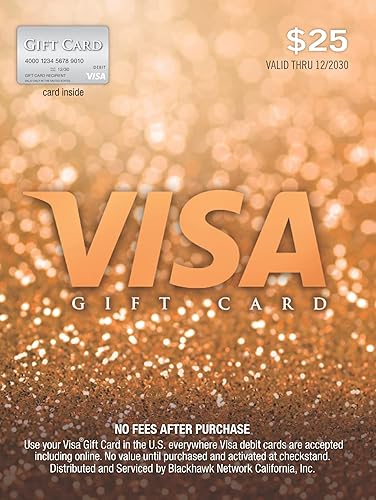 Visa Tarjeta de regalo de $25 (más $3.95 de tarifa de compra)