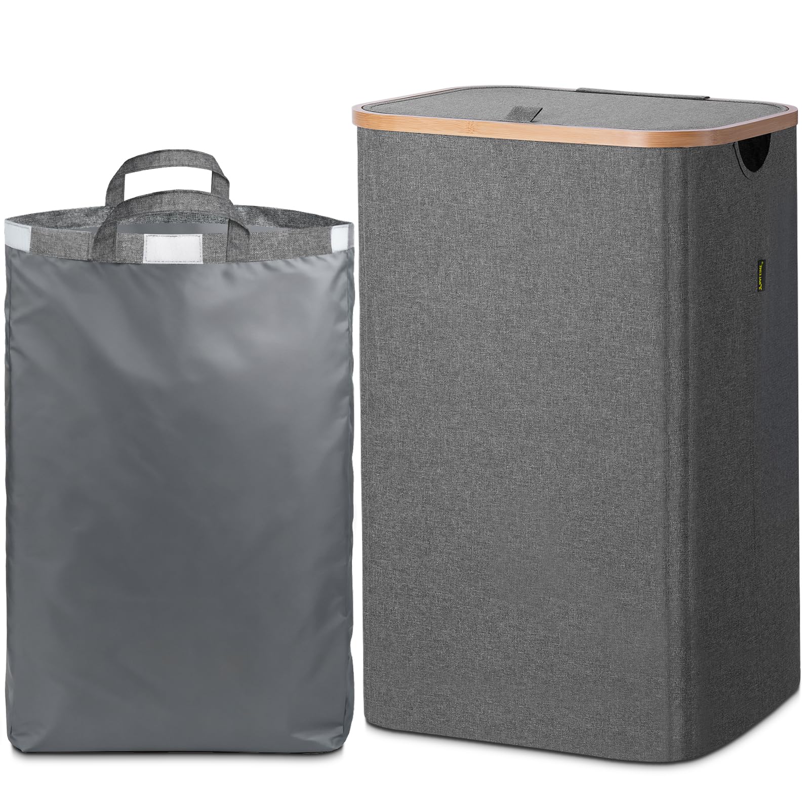 BALEINE 100L Laundry Hamper with Lid, Large Laundry Basket Bin