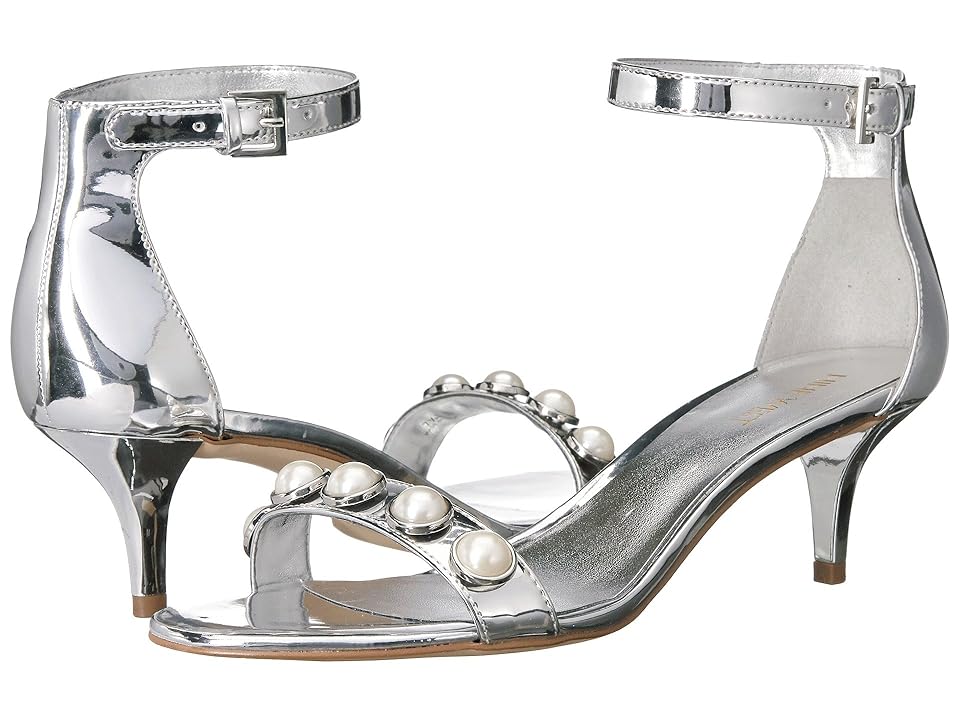 

Nine West Lipstick 3 (Silver Synthetic) Women's Shoes