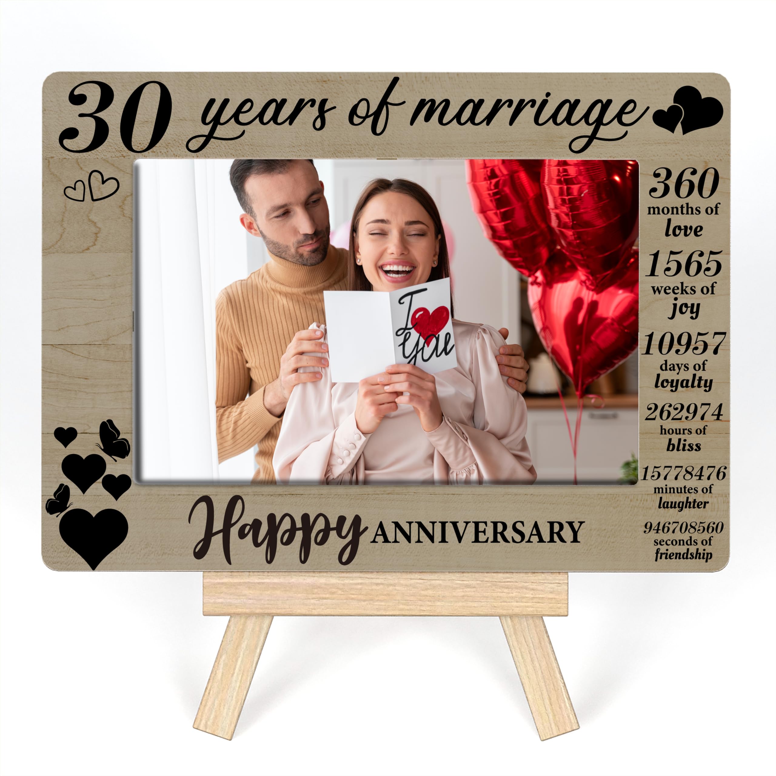 30th Anniversary Gift 30 Years Of Marriage Gifts, 30 Years