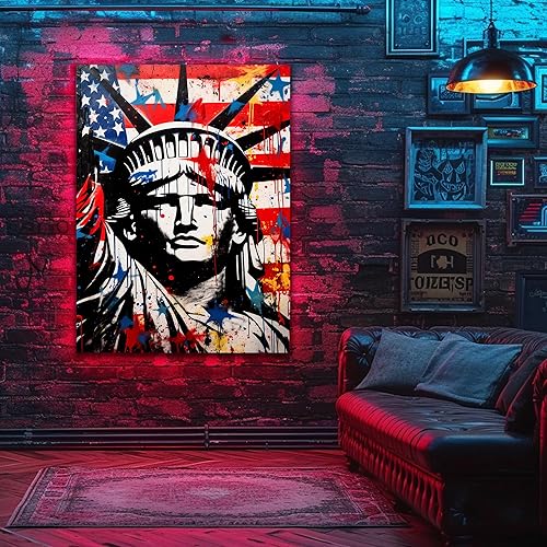 Miniatura 148 de ANRUOXI Graffiti - Lienzo decorativo para pared, diseño abstracto retro, pintura urbana moderna, póster de decoración de pared de zapatos para