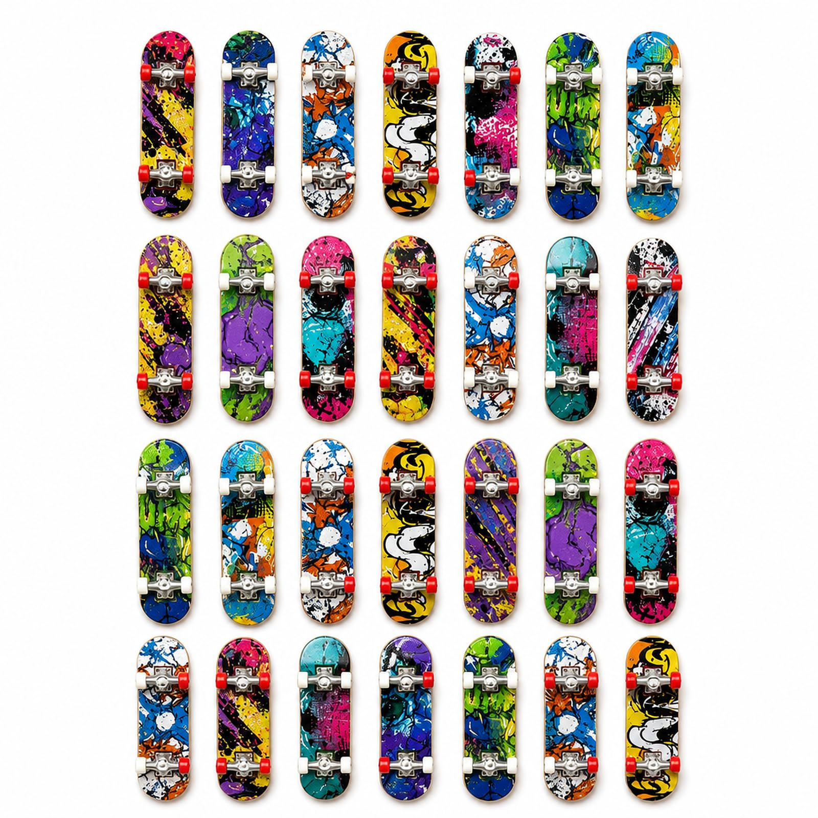 20PCS Finger Skateboards, Mini Skateboard, Random Colors