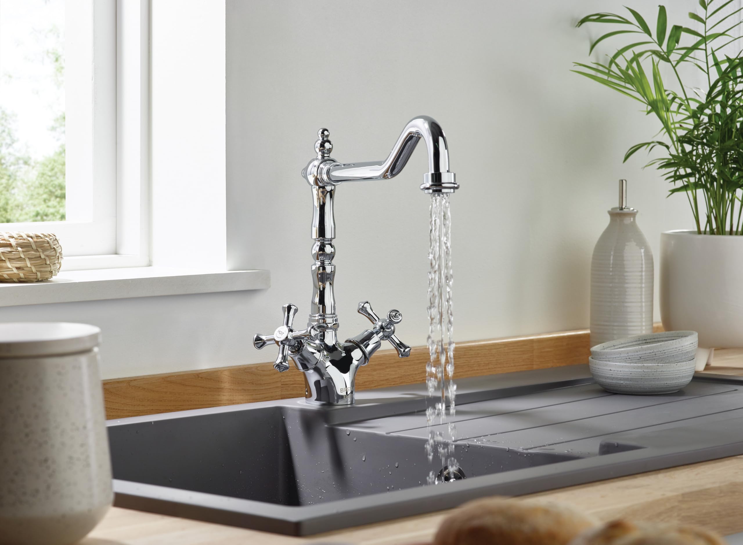 Bristan K SNK EF ABRZ Easyfit robinet, argent, K SNK EF C