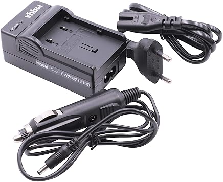 Cargador con Cargador para Coche Incluido para bater?as JVC sustituye AA-VF7 Cargador con Cargador para Coche Incluido para bater?as JVC sustituye AA-VF7