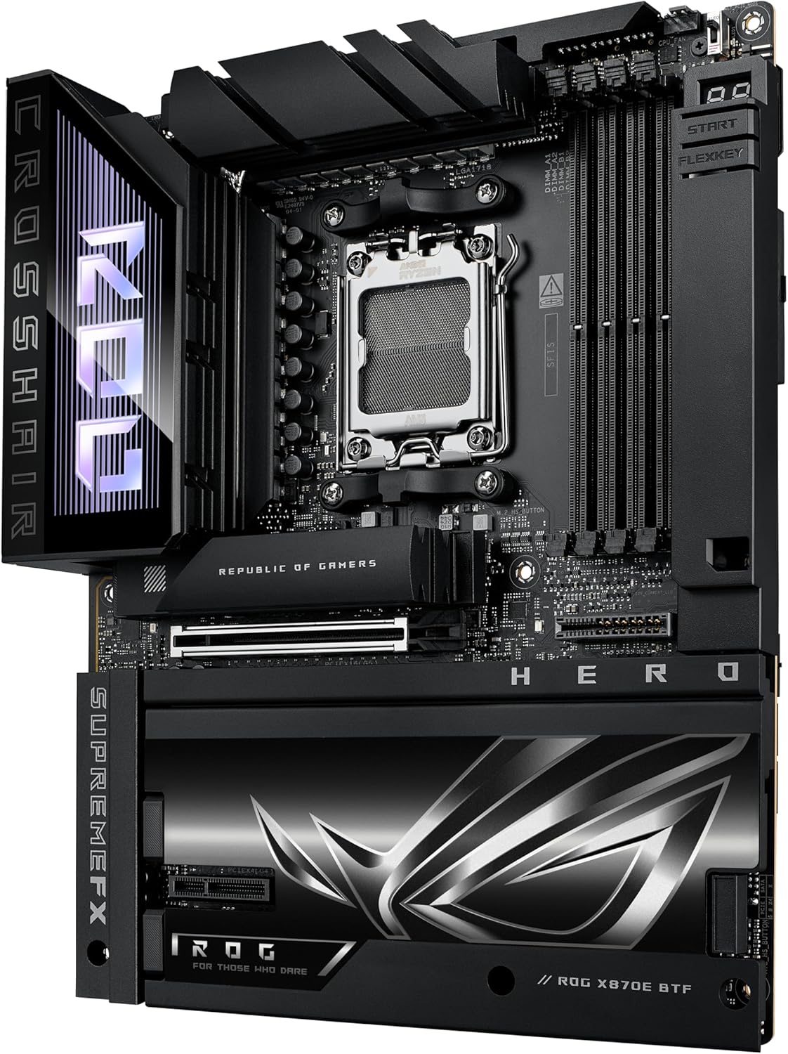 Placa ROG Crosshair X870E Hero BTF: Review Após 7 Dias de Testes