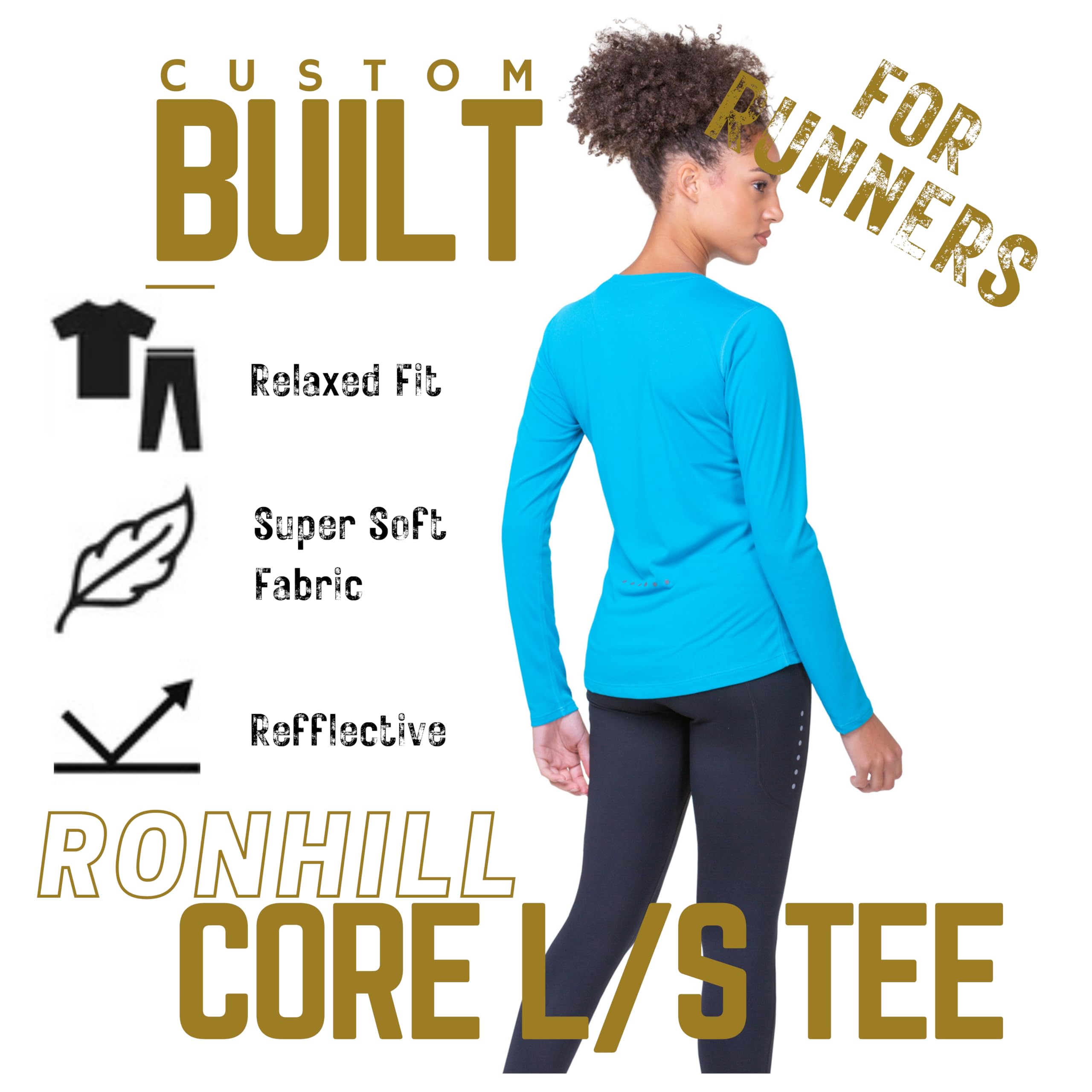 Ronhill Running, Wmn's Core L/S Tee Maglietta Donna