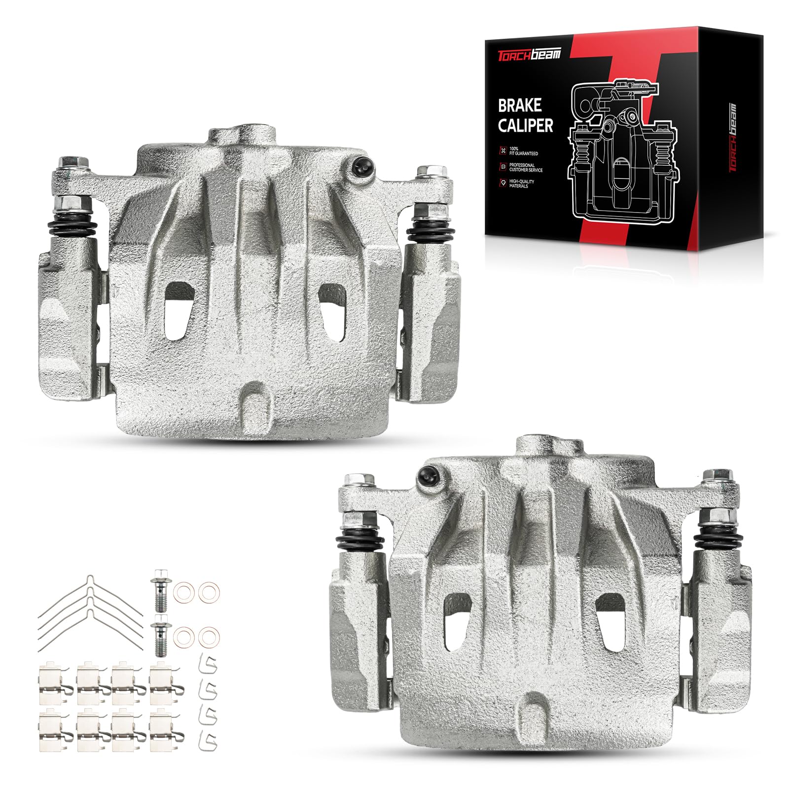 Torchbeam Front Brake Calipers Set for Toyota Highlander Sienna Lexus RX350
