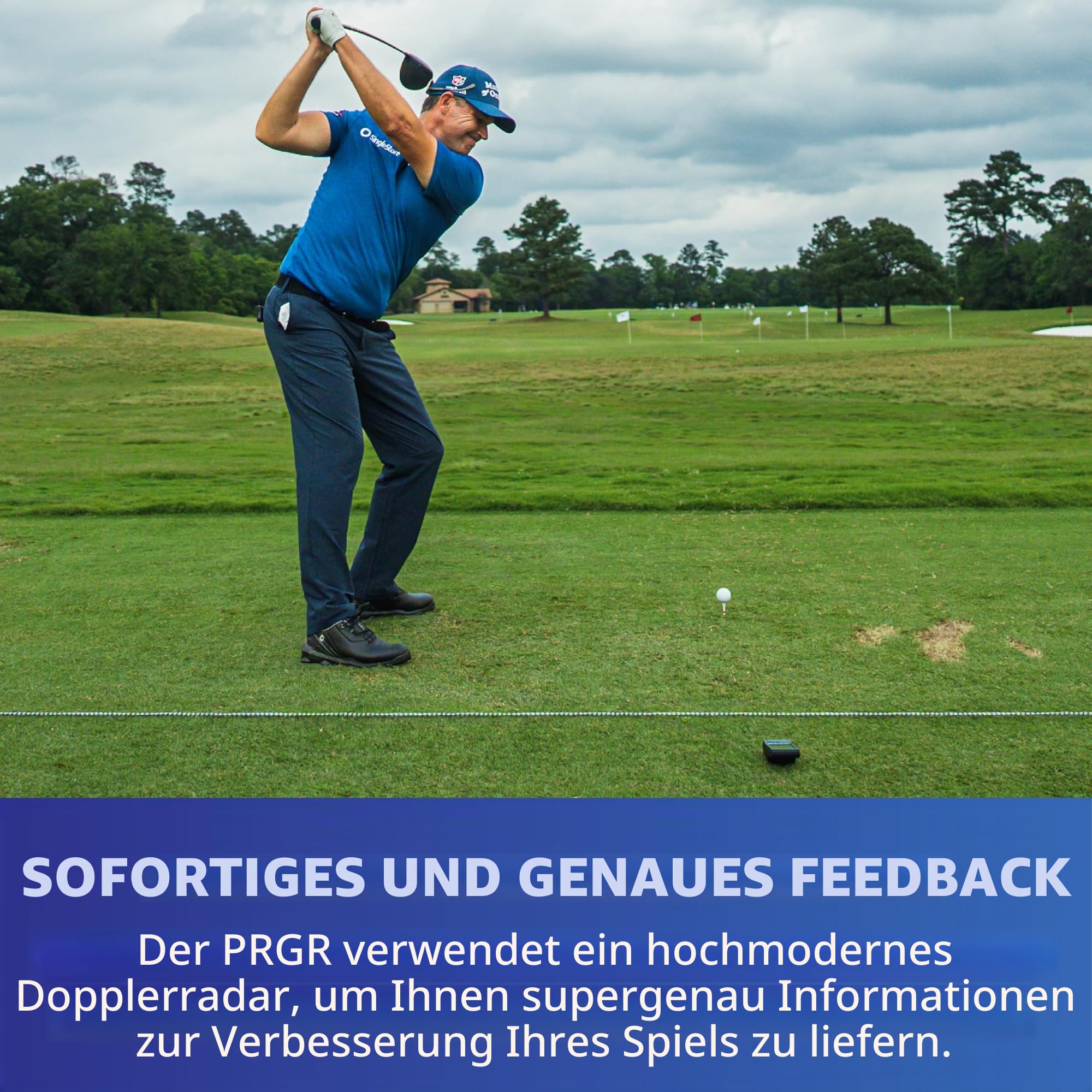 PRGR Tragbarer Golf-Start-Monitor