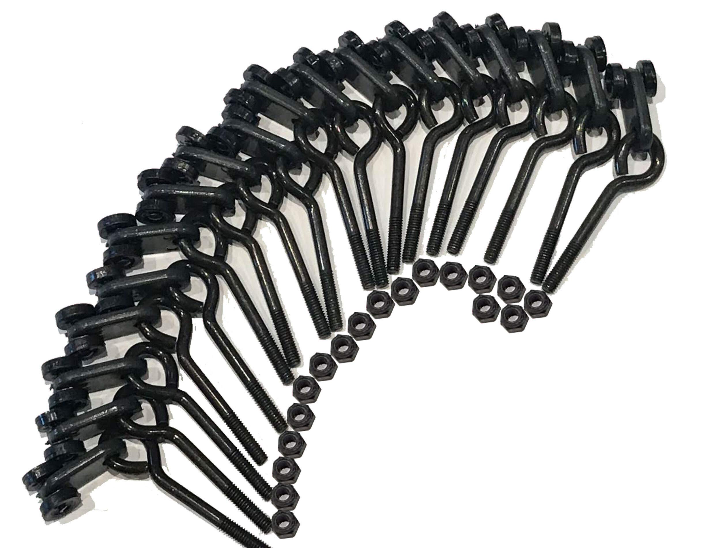 QUICK STAR - Set di 18 rotelle per tettuccio piatto Pergola Firenze