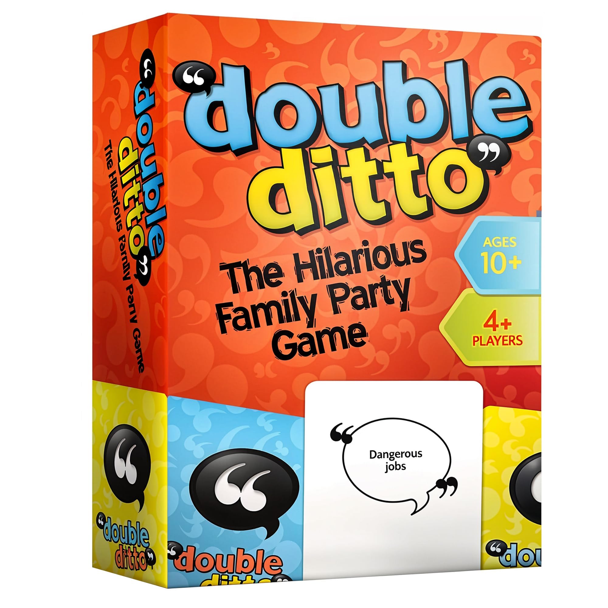 Double Ditto - an Award-Winning Family Game - Hilarious Family Games - Games for Kids Ages 8-12, Teens, & Adults - Family Games for Game Night - Family Games for Kids and Adults