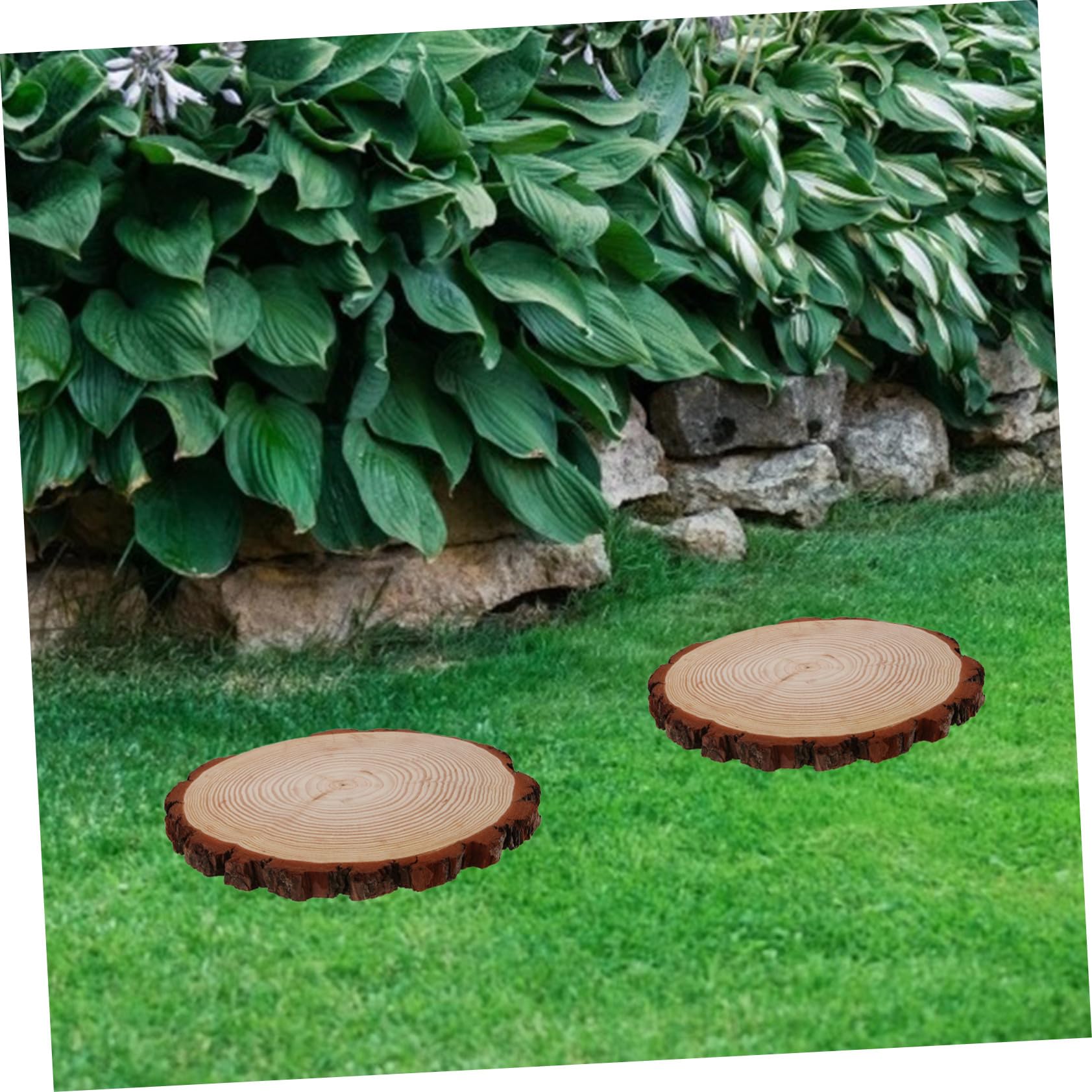 Abaodam Trittplatte für Garten und Selbstgemacht Gehweg Wetterbeständig und Bruchfest Beige Praktische und Dekorative Gartendeko für Außenbereiche