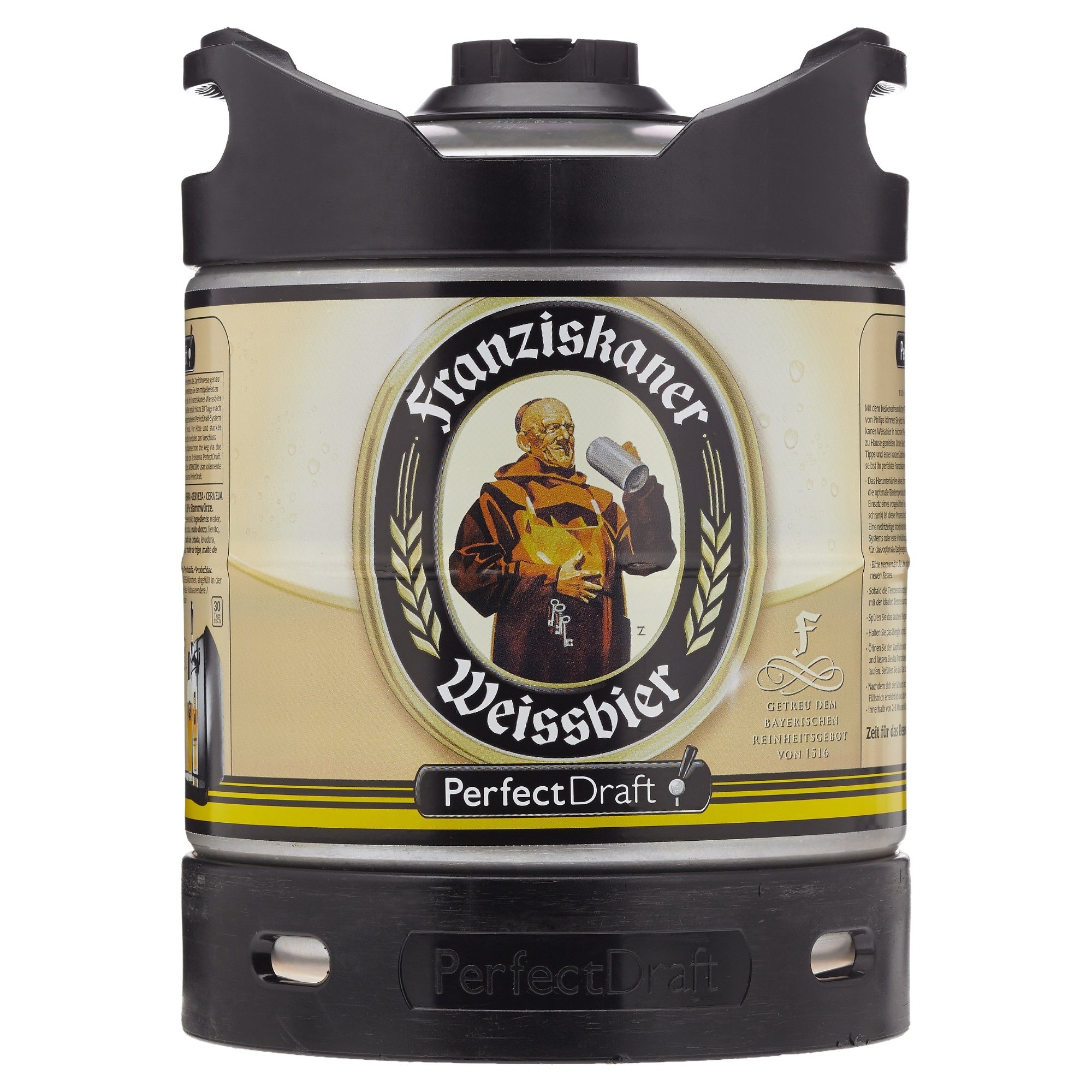 Franziskaner Perfect Draft Weizenbier Mehrweg (1 x 6.0 l)