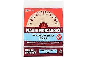 MARIA & RICARDOS Whole Wheat Tortillas Plus 6 Inch