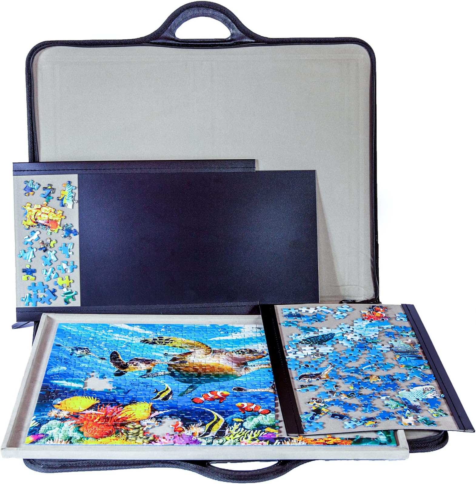 JIGSORT 500 - Jigsaw puzzle case for up to 500 pieces from J