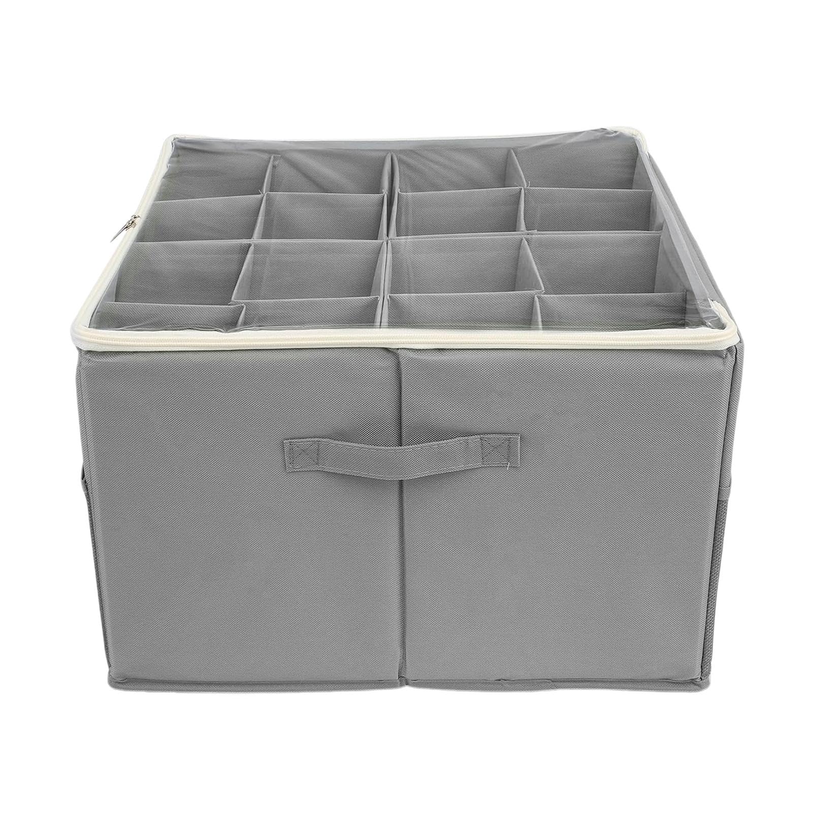 Scatola per scarpe, impilabile, trasparente, con coperchio trasparente