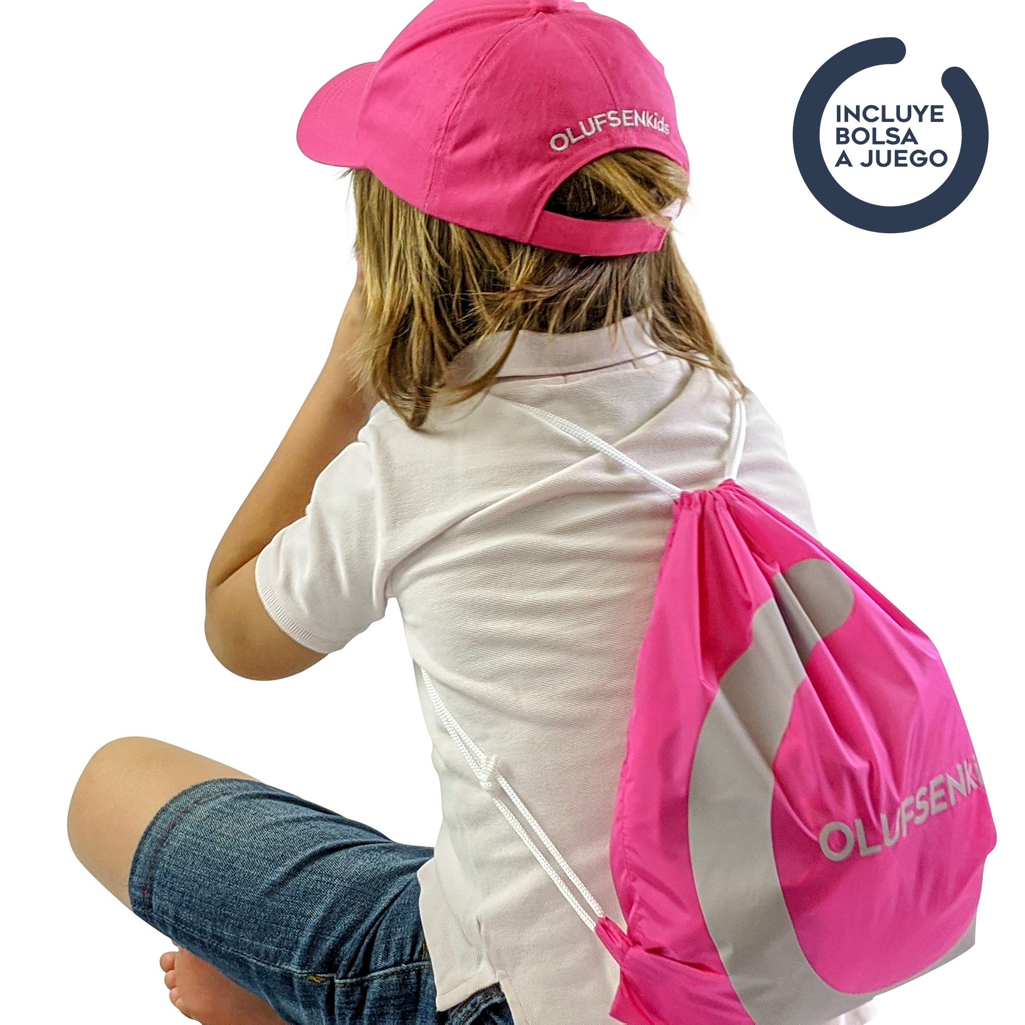 Pack Casquette avec Sac Assorti - Protection maximale Contre Les Rayons UV UPF50+ - Confortable et réglable - avec Bande Anti-Transpiration - Différentes Tailles et modèles