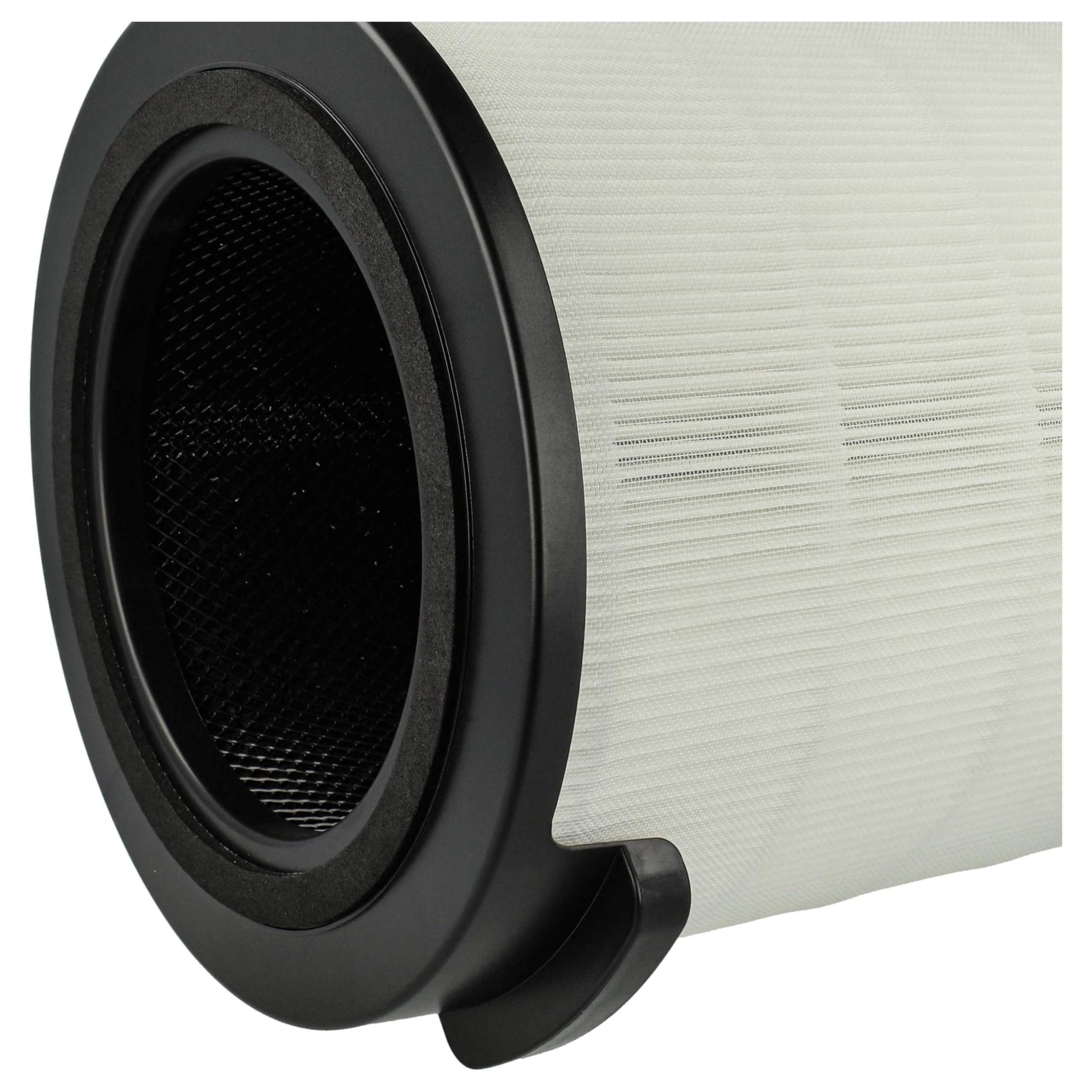 vhbw 2 x filtr z węglem aktywnym zastępuje Philips FYM860/30, 883486030771 oczyszczacz powietrza - Filtr powietrza HEPA 13 czarny/biały