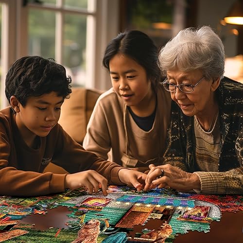 Miniatura 5 de White Mountain Rompecabezas - Campers - Rompecabezas de 1000 piezas