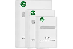 Syntus Vacuum Food Storage Bags Freezer - Prolonging Food Freshness