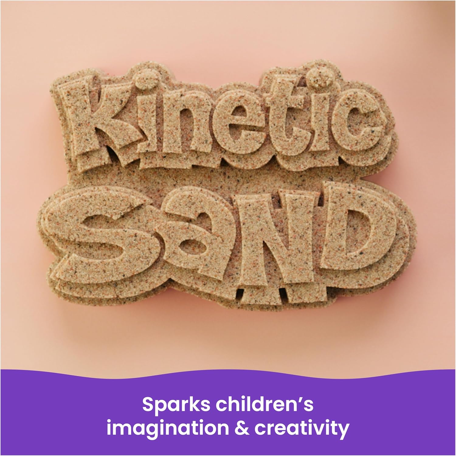 Kinetic Sand, 3.25lbs Beach Play Sand, Amazon Exclusive, Easter Basket Stuffers, Moldable Sensory Toys for Kids, Resealable Bag (Packaging May Vary) - Image 5