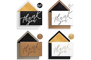 Thank You Cards with Envelopes: Elevate Your Gratitude with Enchanting Elegance