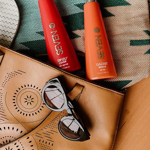 Miniatura 6 de SEVEN Rinzu Cover - Spray UV, protección solar antidecoloración para tu cabello, 8 onzas líquidas.