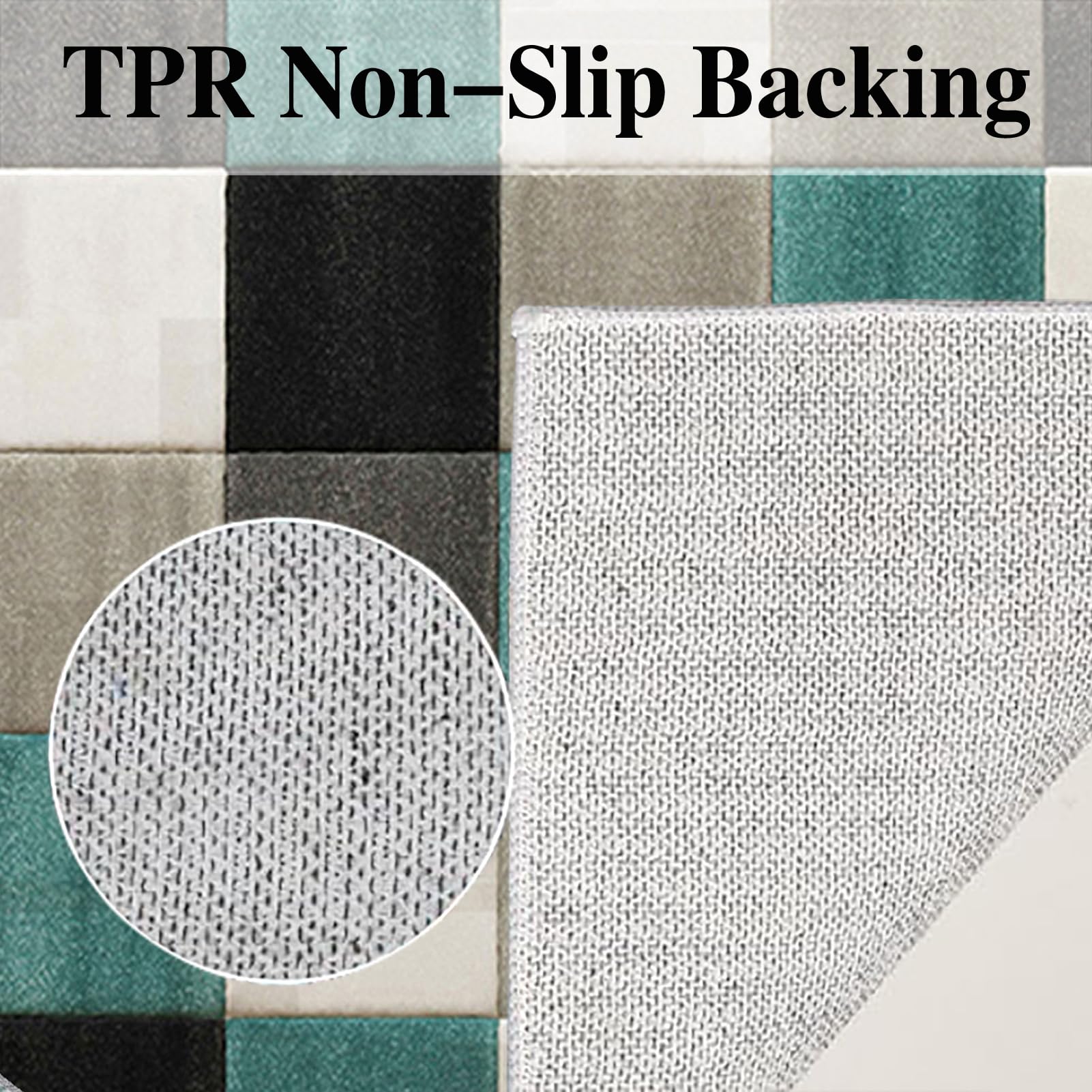 Sedia Ufficio Tappeto Rotondo Gaming Pavimento Tappetino di Protectors Pavimenti per Parquet Piastrelle Tappeto Salvapavimento Tappetino Tappetino Rotondo per Pavimento Multiuso 90 cm