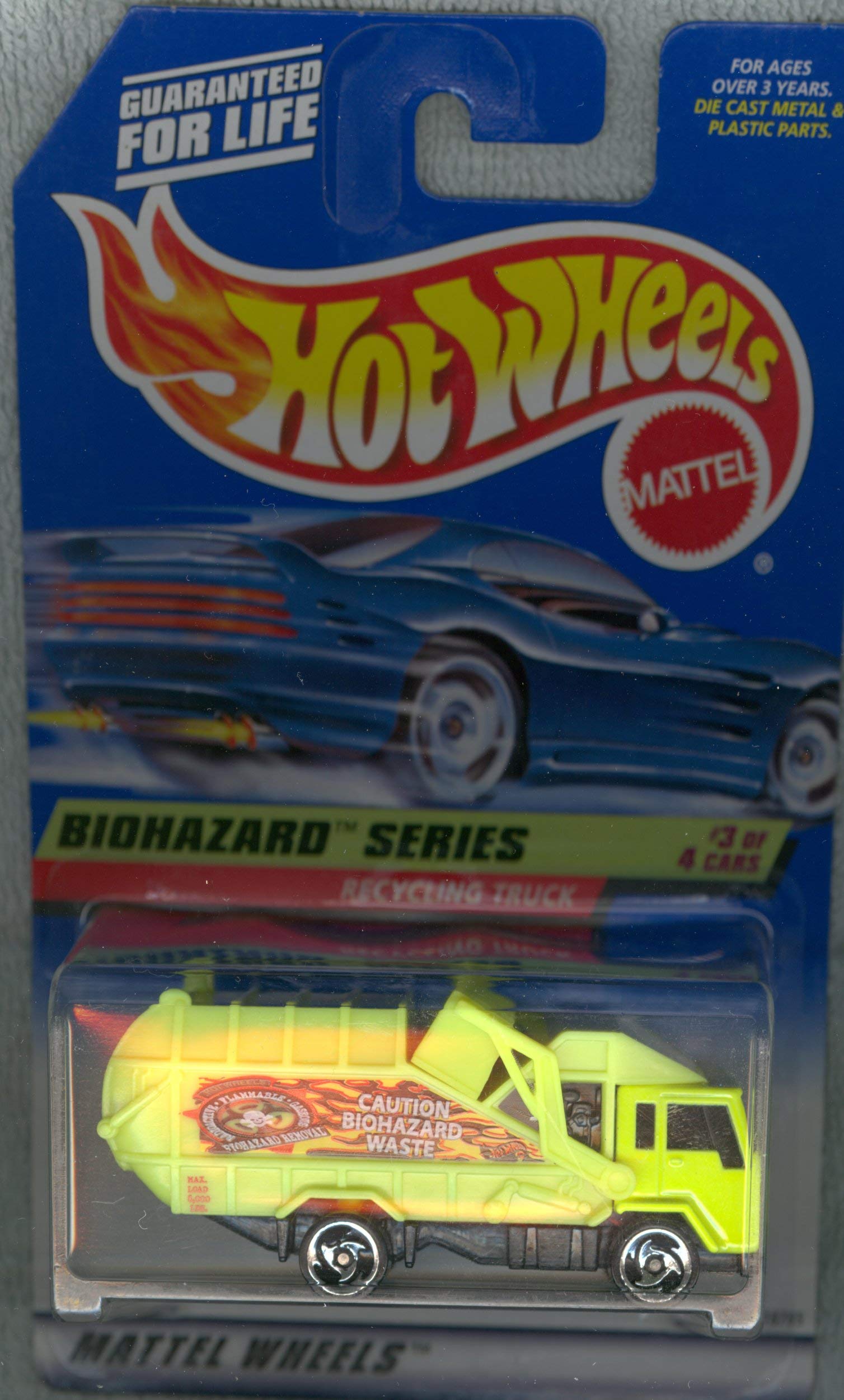 Amazon.com: Mattel Hot Wheels 1998 1:64 Scale Biohazard Series #3
