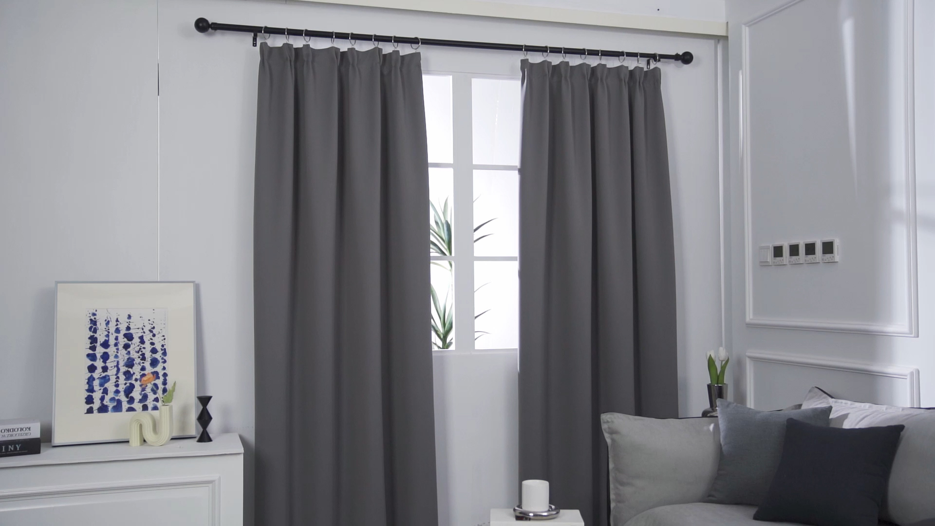 Taupe Verduisteringsgordijnen en Gordijnen 140 cm Lang Op Maat Gemaakte