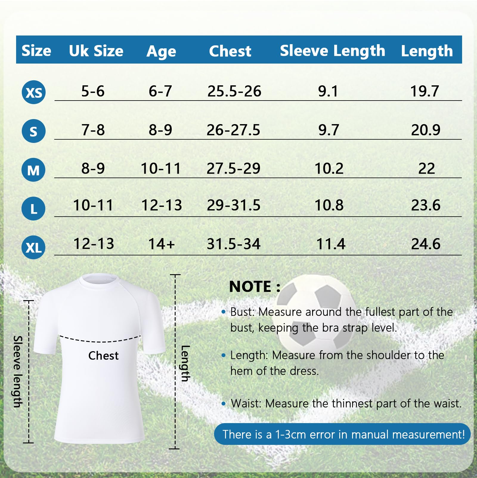HYCOPROT Camiseta de Compresión para Niños Camisetas Interior de Manga Corta Alto Rendimiento Capa Baselayer Deportiva Transpirable Secado Rápido